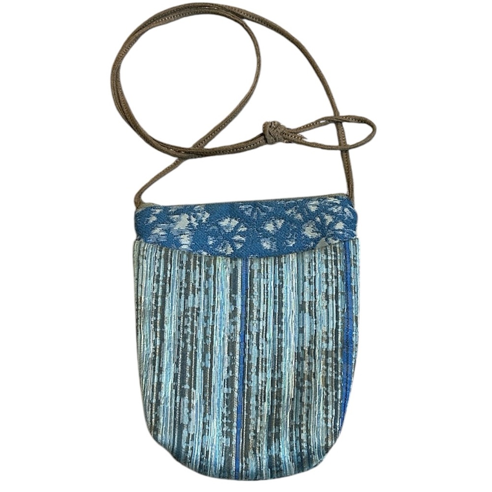 Maruca Busy Bee crossbody bag Blue Gray